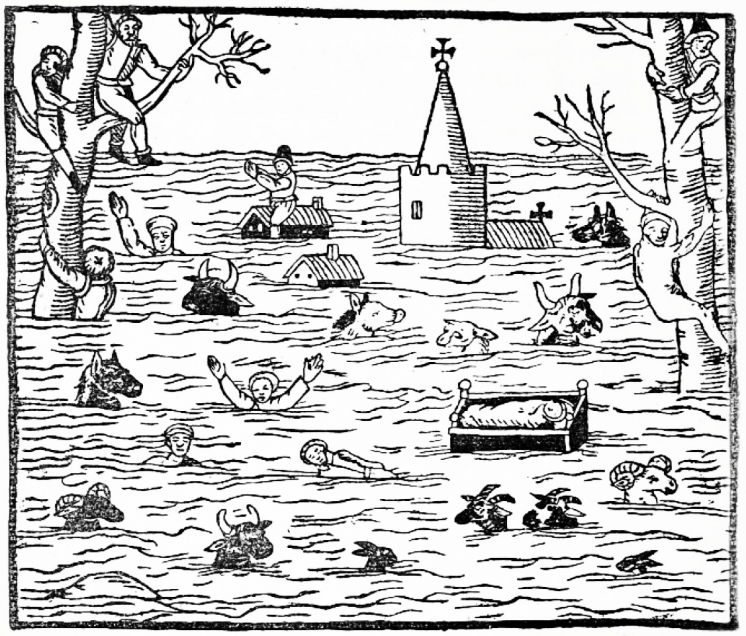 Flood data from 500 years: Rivers and climate change in Europe