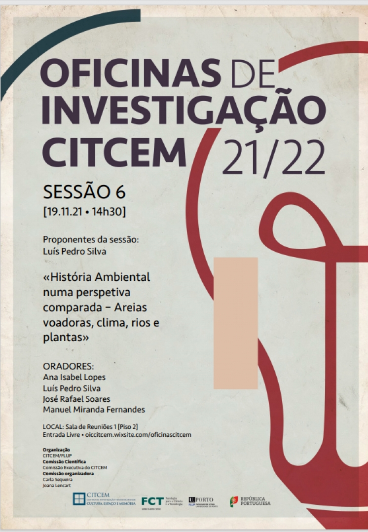 Vídeos - «História Ambiental numa perspetiva comparativa – Areias voadoras, clima, rios e plantas»