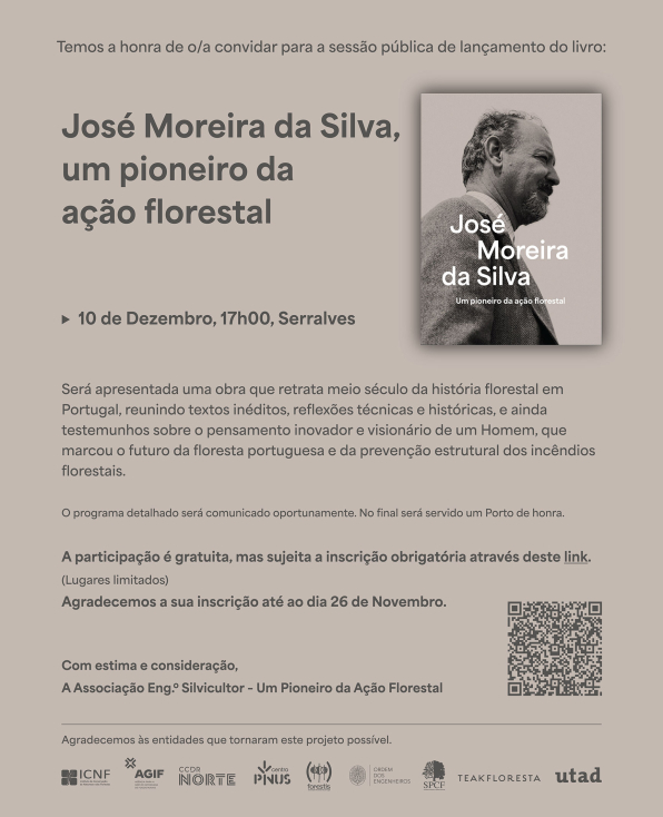Lançamento de livro: José Moreira da Silva