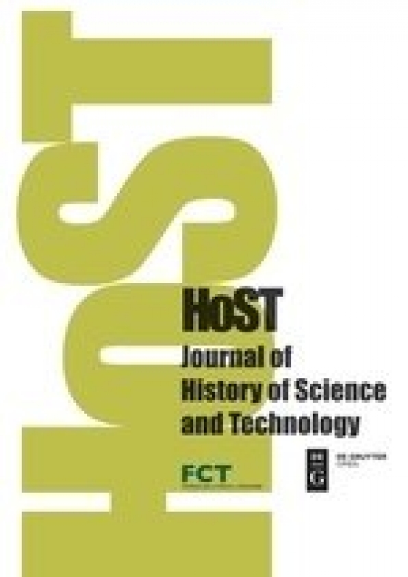 Novo número (13.1, Junho de 2019) da HoST — Journal of History of Science and Technology